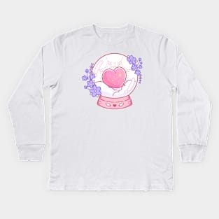 Soft Witch Series - Magic Ball Kids Long Sleeve T-Shirt